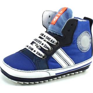 👉 Leer olijfgroen blauw Shoesme BP20S006 SHO10
