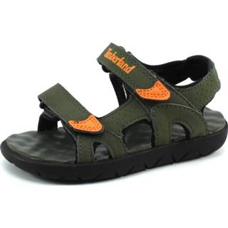 👉 Sandaal synthetisch blauw Timberland Perkins Row Sandal Olive TIM39