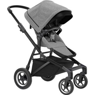 👉 Kinderwagen grijs zwart foam banden stad Grey Me e kinderen Thule Sleek Melange On Black 91021491076