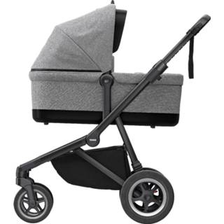 👉 Kinderwagen grijs zwart kinderen Thule Sleek 2-in-1 Grey Melange On Black