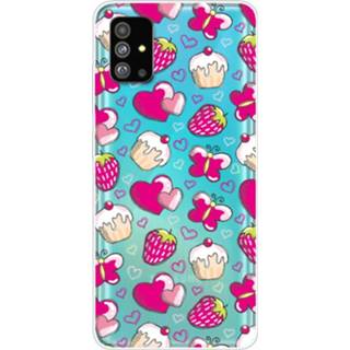 👉 Hartjes softcase hoes transparant - Samsung Galaxy S20 Plus 9145425546724