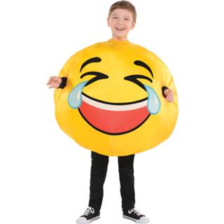 👉 Kinderen Hard lachende emoticon kostuum voor 13051837341