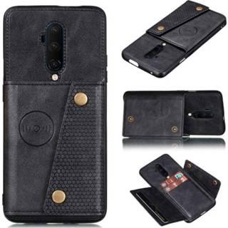 👉 Zwart Cardholder Series OnePlus 7T Pro Magnetisch Cover - 5712580017693