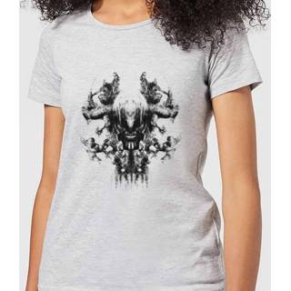 👉 Avengers: Endgame Thanos Rorschach dames t-shirt - Grijs - XXL - Grijs