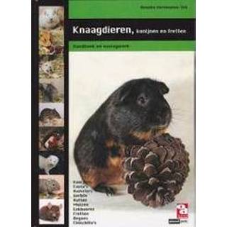 👉 Hand boek Knaagdieren, konijnen en fretten. handboek naslagwerk, Vermeulen-Slik, Anneke, Hardcover 9789058216069