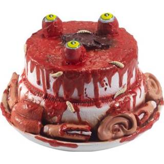 👉 Active Decoratieve latex zombie cake met bewegende ogen 5020570333655