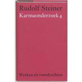 👉 Karmaonderzoek / 4 - Boek Rudolf Steiner (9060385322)