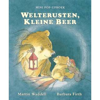 👉 Welterusten, kleine beer. mini pop-upboek, Waddell, Martin, Hardcover 9789047706595