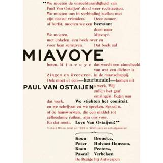 👉 Miavoye. op bedevaart naar Paul van Ostaijen, Verbeken, Pascal, Paperback