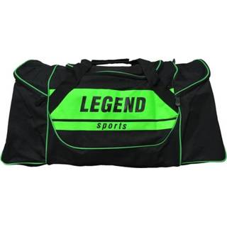 👉 Sporttas zwart groen polyester unisex Legend Sports zwart/groen 60 x 33 cm 8719425182049