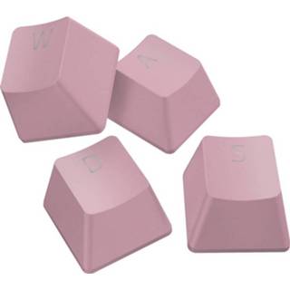 👉 Roze Razer PBT Keycap Upgrade Set - Quartz Pink keycaps PBT, US lay-out 8886419383543