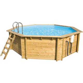 👉 Zwembad houten Weva Octo 530 (133 cm)