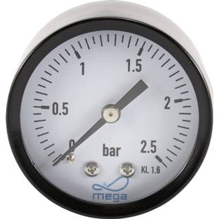 👉 Manometer mannen zandfilter drukmeter 0 - 2,5 bar (1/4