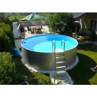 👉 Zwembad metalen Happy Pool Ø8,00 x 150cm