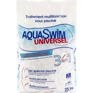 👉 Zwembadzout AquaSwim Universel 3 in 1 25 KG
