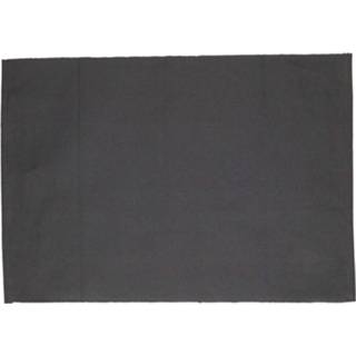 Placemat grijs active Placemat, bio-katoen, donkergrijs