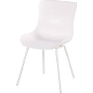 Terras stoel Kunststof Tuinmeubelen Aluminium wit Hartman | Tuinstoel Sophie Rondo Royal White 8711268575965