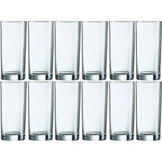 👉 12x Longdrinkglazen 310 ml - 31 cl - Longdrink glazen - Water/sapglazen - Longdrink glazen van glas