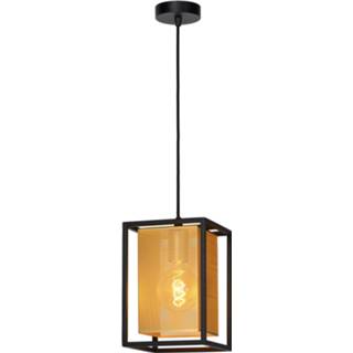 👉 Hang lamp goud zwart SANSA Hanglamp 1xE27/40W / 5411212211194