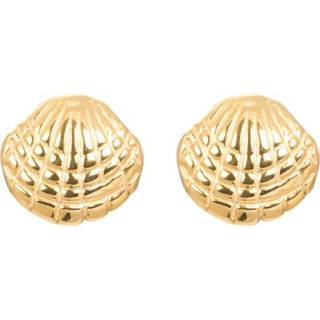 👉 Oorbel edelstaal goud vrouwen nederlands IXXXi Oorbellen Shell