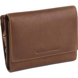 👉 Portemonnee leer nederlands volwassenen drukknopen unisex cognac Chesterfield RFID Nadia 8719241047850