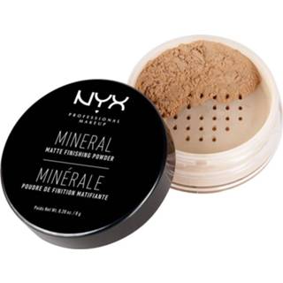👉 Mineraal medium active NYX Professional Makeup Mineral Finishing Powder - Dark