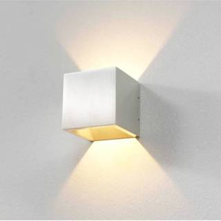 👉 Wandlamp aluminium Artdelight Cube 10x10 cm 8719831733408