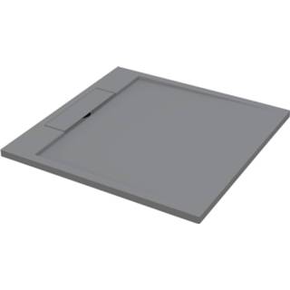 👉 Douchebak grijs Best Design Decent 90x90x3.5 cm Solid Surface ADW 8719323065574