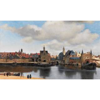 👉 Puzzel nederlands steden legpuzzels Gezicht op Delft - Johannes Vermeer (1000 stukjes) 5425014568790