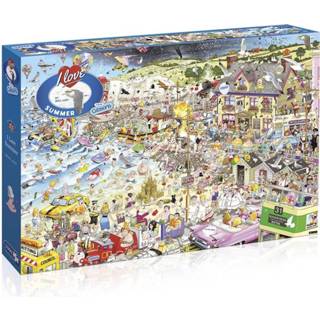 👉 Puzzel engels legpuzzels I Love Summer (1000 stukjes) 5012269070385
