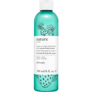 👉 Bodylotion unisex Philosophy Nature in a Jar Cream-To-Water Body Lotion with Cactus Fruit Extract 240ml 3614229376975