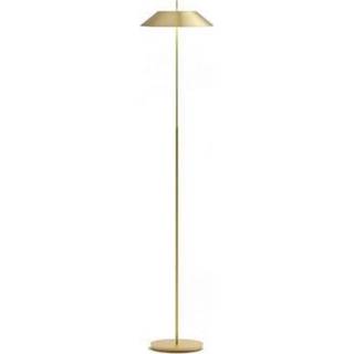 👉 Vloer lamp staal goud Vibia Mayfair Vloerlamp 5515 -