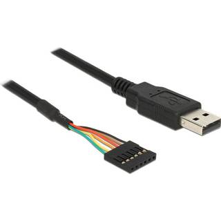 👉 DeLOCK Converter USB 2.0 male > TTL 6 pin pin header female kabel 1,8 m