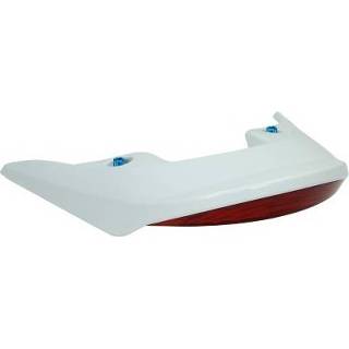 👉 Achterspoiler wit active + remlicht Peugeot Speedfight 1 2 DMP 8718336016993