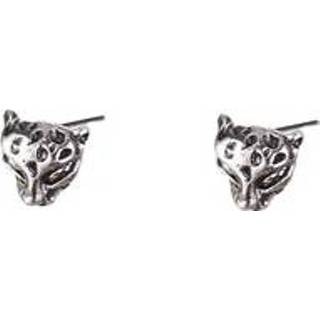 👉 Oorbel zilver edelstaal vrouwen nederlands Go Dutch Label Oorbellen Tijgerkop