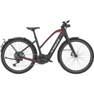 👉 Ebike zwart s m l active Trek Allant+ 9.9S Stagger E-bike Matte Black 625Wh 2020