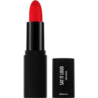 👉 Lippenstift California Love Sleek MakeUP Say it Loud Satin Lipstick 1.16g (Various Shades) - 5029724162080