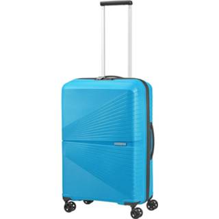 👉 Spinner blauw sporty blue polypropyleen TSA slot airconic American Tourister 67 5400520057778