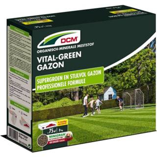 👉 Donkergroen DCm Vital-green gazon 3 kg 5413448129274