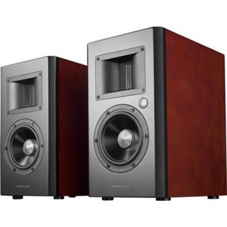 👉 Luidspreker walnoot AirPulse: A200 actieve speakers - kersenhout 6970582640038