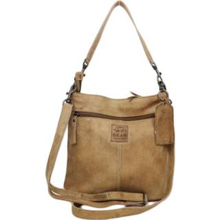 👉 Handtas leer vrouwen nederlands cognac Bear Design / Schoudertas Caprica 8717741212976