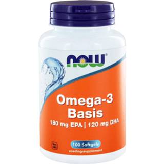 NOW - Omega-3 Basis 180 mg EPA 120 DHA