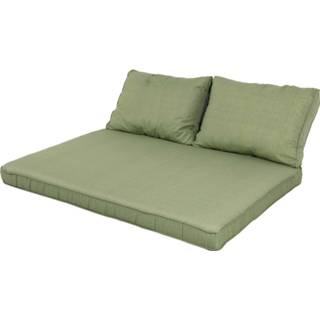 👉 Loungekussen zit en rug Pallet Carré (120x80cm) Panama sage
