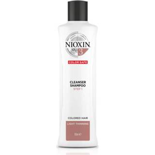 👉 NIOXIN 3-Part System 3 Cleanser Shampoo for Colored Hair with Light Thinning 300ml