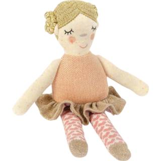 Ballerina's goud peach Smallstuff Ballerina Activiteitenknuffel / Gold 5712352073841