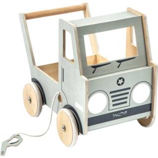👉 Loopwagen houten Smallstuff 5712352073360