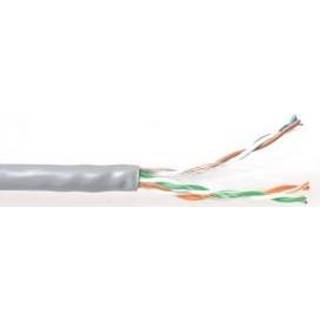 👉 UTP CAT6 kabel op rol vast 305 M massief met adersplitter