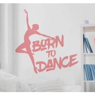 👉 Muursticker nederlands Balletdanser zin 
