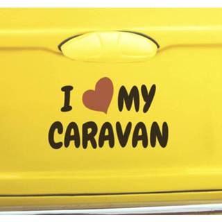 👉 Vinyl nederlands Ik hou van mijn caravan voertuig zelfklevende sticker