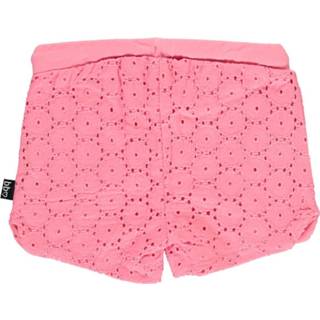 👉 Beebielove! Meisjes Korte Broek - Maat 104 - Roze - Katoen/elasthan